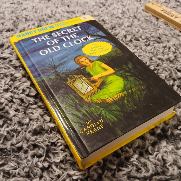 Nancy Drew The Secret of the Old Clock/The Hidden Staircase Double Feature Book - Picture 11 of 12